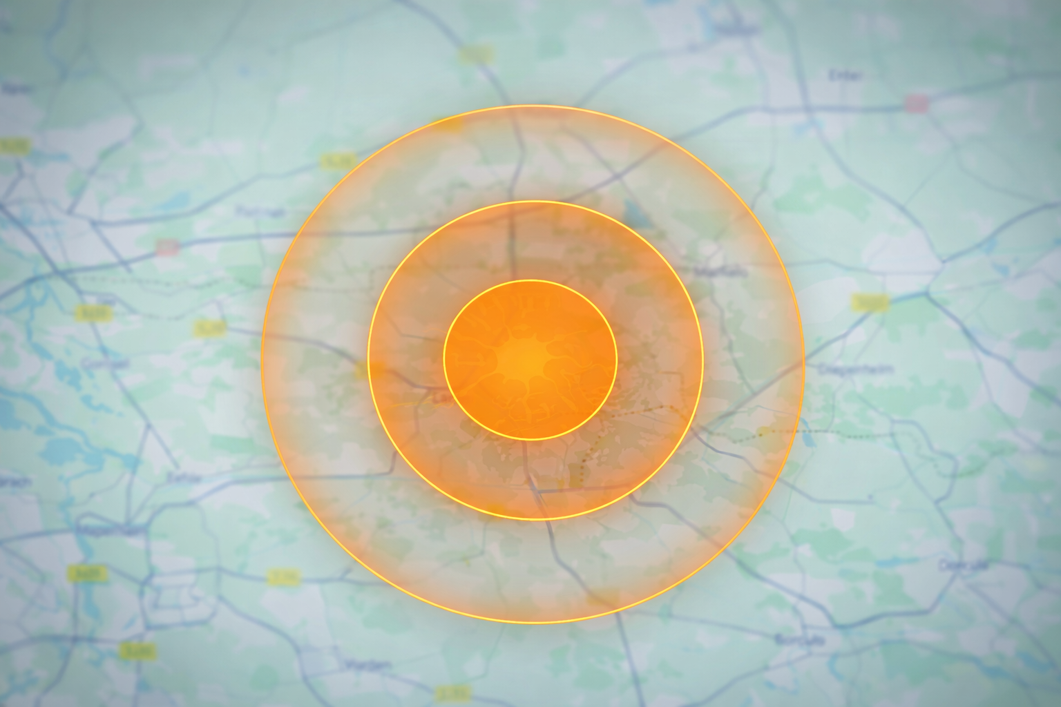 Werkgebied Citywatch Beveiliging